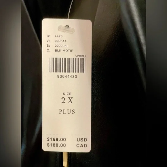 Anthropologie Tommie Cap-Sleeve Smocked Front-Zip Shirt Dress: Faux-Leat… - Picture 4 of 13